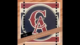 Vintage 1993 - 1996 MLB ⚾ Officially Licensed California Angels Bumper Sticker