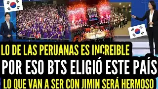 ¡NOS AMAN! 😱 COREANAS DESTACAN a PERÚ por BTS: “ARMY PERUANA ES INCREÍBLE”