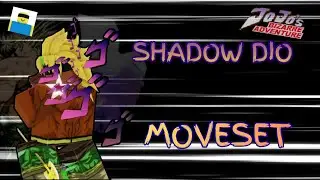 SHADOW DIO CUSTOM MOVESET SHOWCASE [Jujutsu Shenanigans)