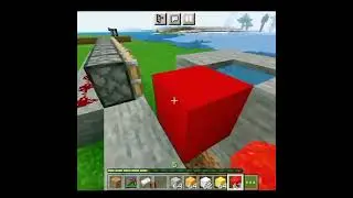 Concrete maker farm in Minecraft pocket edition 1.18 / #mcpe #minecraft #trending #shorts
