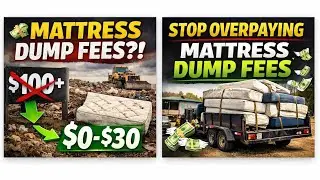 STOP 🛑 OVER PAYING DUMP FEES~The Double Duty Way