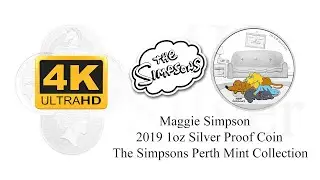 Maggie Simpson 2019 1oz Silver Proof Coin - The Perth Mint