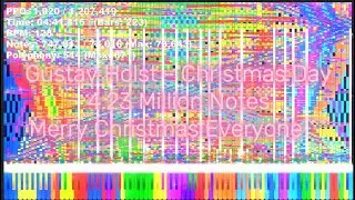 [Black MIDI] Gustav Holst - Christmas Day - 4.23 Million Notes