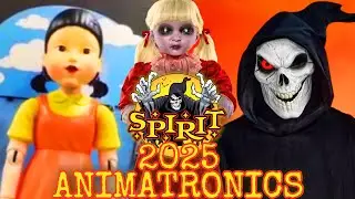FINAL Spirit Halloween 2025 ANIMATRONICS in ACTION