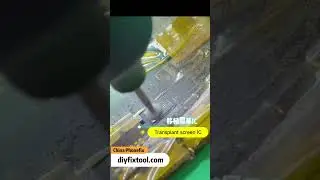 Transplant iPhone Screen IC To Remove Important Display Message