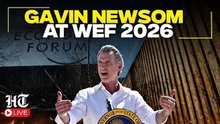 LIVE: California Governor Gavin Newsom Speaks At World Economic Forum 2026 in Davos