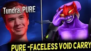 When Pure&rsquo;s Faceless Void Goes GODLIKE vs Team Falcons!