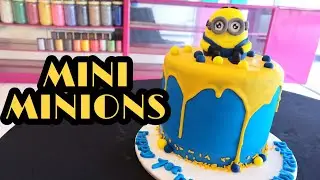 How To Make Mini Minion Cake | step by step