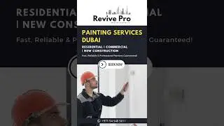 Professional Painting Services in Dubai | Residential & Commercial | RevivePro