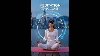 Meditation Yoga Class Using Bionet Mask