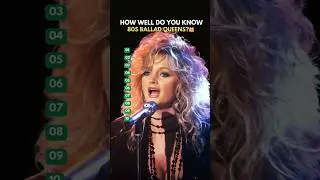 How Many 80s Ballad Queen Hits Do You Remember? 💔🎤 | Ultimate 80s Throwback!