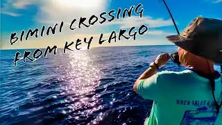 Crossing From Key Largo to Bimini in our Blackfin 332