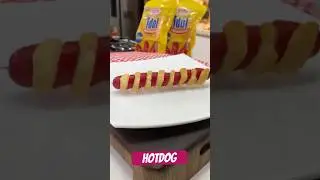 Hotdog On stick #hotdog #hotdogrecipe #food #asmrfood #asmr