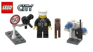 LEGO City 5612 | Police Officer | 2008 | Speed Build