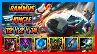 🌟 RAMMUS JUNGLE GAMEPLAY MONTAGE GUIDE SEASON 10 S10 🌟