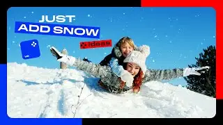 Как добавить снег в видео | Movavi Ideas