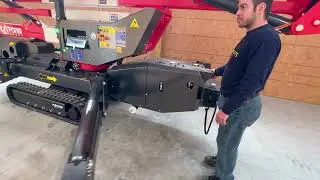 Platform Basket 22.10 46kV - Outrigger Leveling