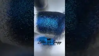 Iridescent Sapphire 🔥 #Glitter #Sapphire #Iridescent #Art #DIY