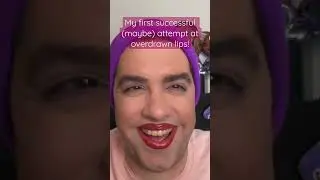 Overdrawn Lips!