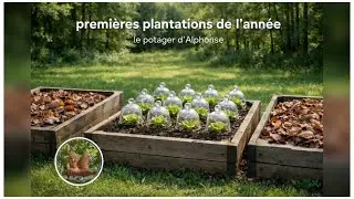 Première plantation de janvier et de l’année ! Laitues, épinard, blettes
