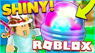 I GOT SECRET SHINY EASTER BASKET PET IN BUBBLE GUM SIMULATOR! Roblox