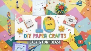 Sirf Paper Se Banaye 10 Useful Things 😱 | DIY Paper Craft That Actually Works |10 Useful Paper Craft