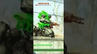 Feral Sentry Bot #fallout #fallout4 #gaming #shorts