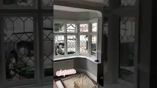 Before & After On This Bay Window Shutters 😍 #baywindow #shutters #homedecoration #homeinspo #short