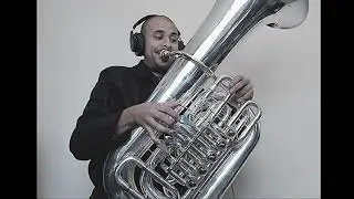 Tuba Solo Jam - Funk in D dorian