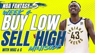 NBA FANTASY BASKETBALL | 20+ BUY LOW & SELL HIGH | Week 4 The Minisode