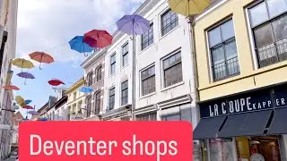 Deventer Netherlands 🇳🇱 beautifull City and Shops 🎁