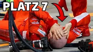 Die 20 schlimmsten Boxenstopps in der Formel 1❌