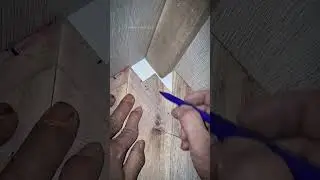 How to Measure Awkward Wood Angles Fast #shorts
