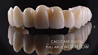 Full Contour Bridge Design Zicronia/Cutback CS3 3600 Amann Girrbach
