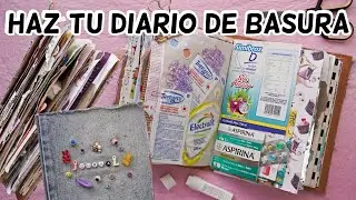 GU&Iacute;A de Junk Journaling - C&Oacute;MO EMPEZAR un Diario de Basura + TOUR por mi JUNK JOURNAL