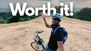 I Cycled to the Peak of Clent Hills