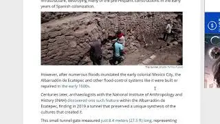 Mexico Buries Aztec pre-Hispanic history