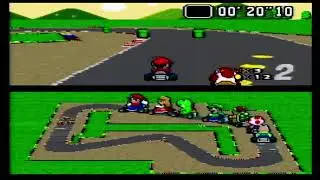 100ccで走るスーパーマリオカート