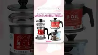 ✨Tempat Saringan Minyak - Oil Pot Filter 1.4L #viralvideo ✨#youtubeshorts #trending #oilfilter #oil