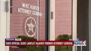 Oklahoma cabinet official indicted, cleared by now-former attorney general says he&rsquo;s suing