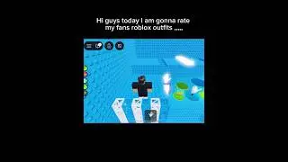 Rating my fans Roblox&rsquo;s outfits