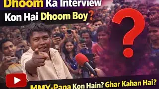 Dhoom Ka Interview | Kon hai Dhoom Boy | Viral Dhoom Boy Video | Krish ka Gaana sunega