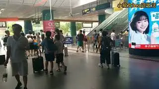 [羅湖口岸]😎廣深城際售票/進口處(仍關閉)~改用長途列車處進口🤨免費巴士乘車處(星期六日適用)🤩地鐵E出口重開~羅湖地鐵商業街🚶‍♀️勁多乘客經火車站到深圳🤩2023-10-4(星期三)實況👏