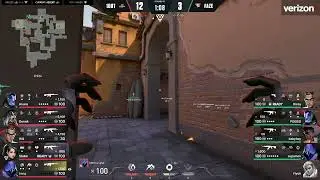 100T Dominate Faze 3-0 And Advance to The Final vs Guard | VCT NA LCQ