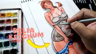 Drawing Delia Ketchum !! anime drawing step by step for beginners | Pok&eacute;mon | Tutorial
