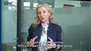 GRID 2023: Alexandra Bilak, Internal Displacement Monitoring Centre