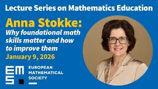2026 EMS Lecture Series on Mathematics Education