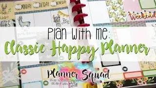 Plan With Me: Free Ooh Llama Weekly Planner Kit
