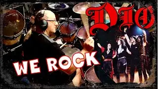DIO (R.I.P.) - We Rock | alternate drum cover | Thomen Stauch (Mentalist | ex- Blind Guardian)