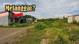 Karena Melanggar Akhirnya Bangunan Ini Tidak Dilanjutkan!Sangat Disayangkan!